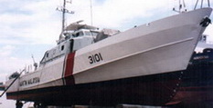 Repair Project of KM Pemanggil (PC Class Patrol Boat) for Malaysian Coastguard
