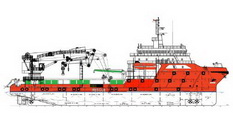 78.00 m DP2 Offshore Support / Maintenance Vessel