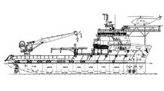 85.00 m DP2 Subsea Support / Maintenance Vessel