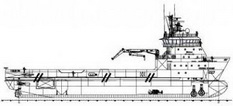 78.70 m 4880HP FiFi 1 DP2 Platform Supply Vessel